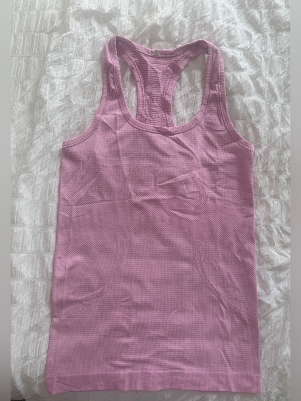 Lululemon Pink Racerback Workout Tank